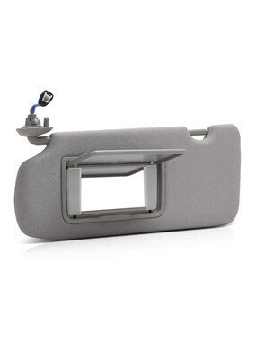 Gray Left Driver Side Sun Visor with Mirror & Light for Honda CR-V CRV 2017-2022